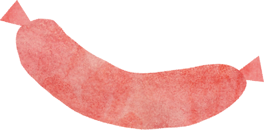Rough Organic Raw Sausage