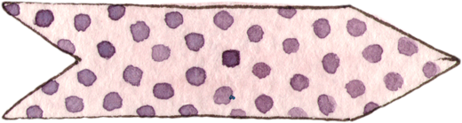 bookmark with dots
