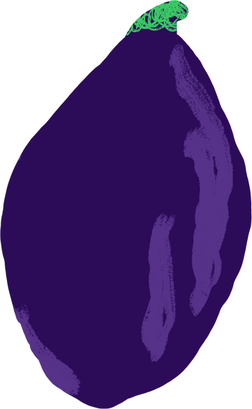 Textured Imperfect Handdrawn Fig